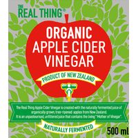 The Real Thing Apple Cider Vinegar